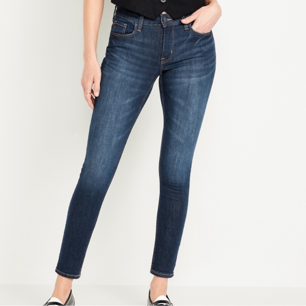 Old navy Mid-Rise Rockstar Super-Skinny Jeans